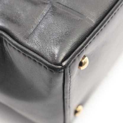 Chanel Tote Choco Bar Black Lambskin Bar — view 7