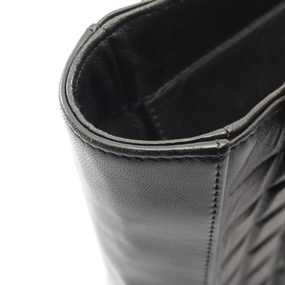 Chanel Tote Choco Bar Black Lambskin Bar — view 9