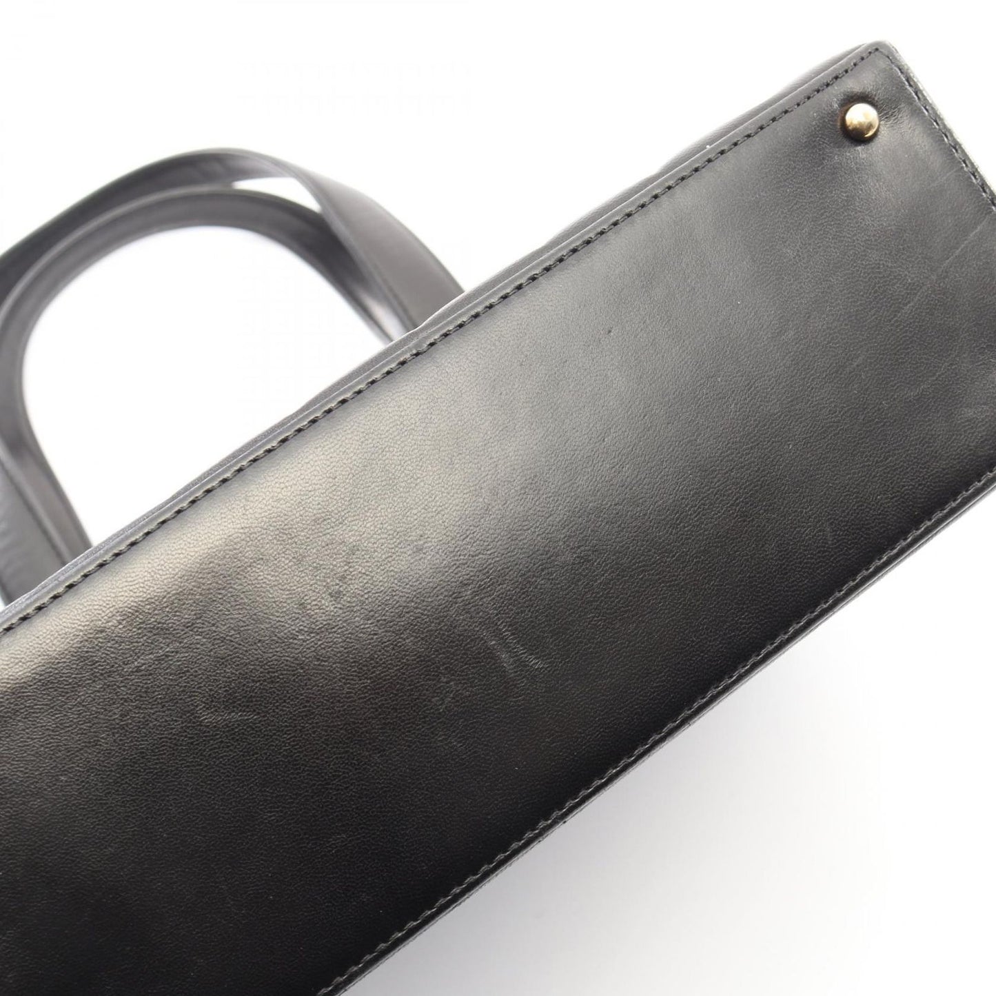 Chanel Tote Choco Bar Black Lambskin Bar — view 8