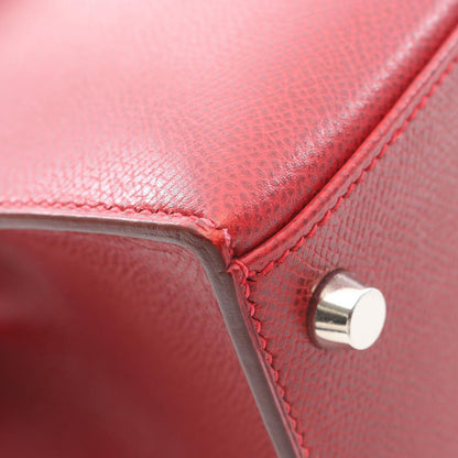 Hermes Handbag Kelly 28 Rouge Vif 2-Way Vif — view 8