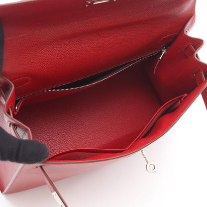 Hermes Handbag Kelly 28 Rouge Vif 2-Way Vif — view 3