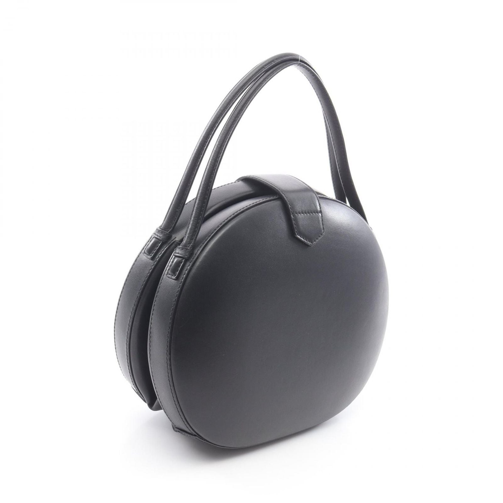 Loewe Handbag Anagram Black Leather Hand — view 2