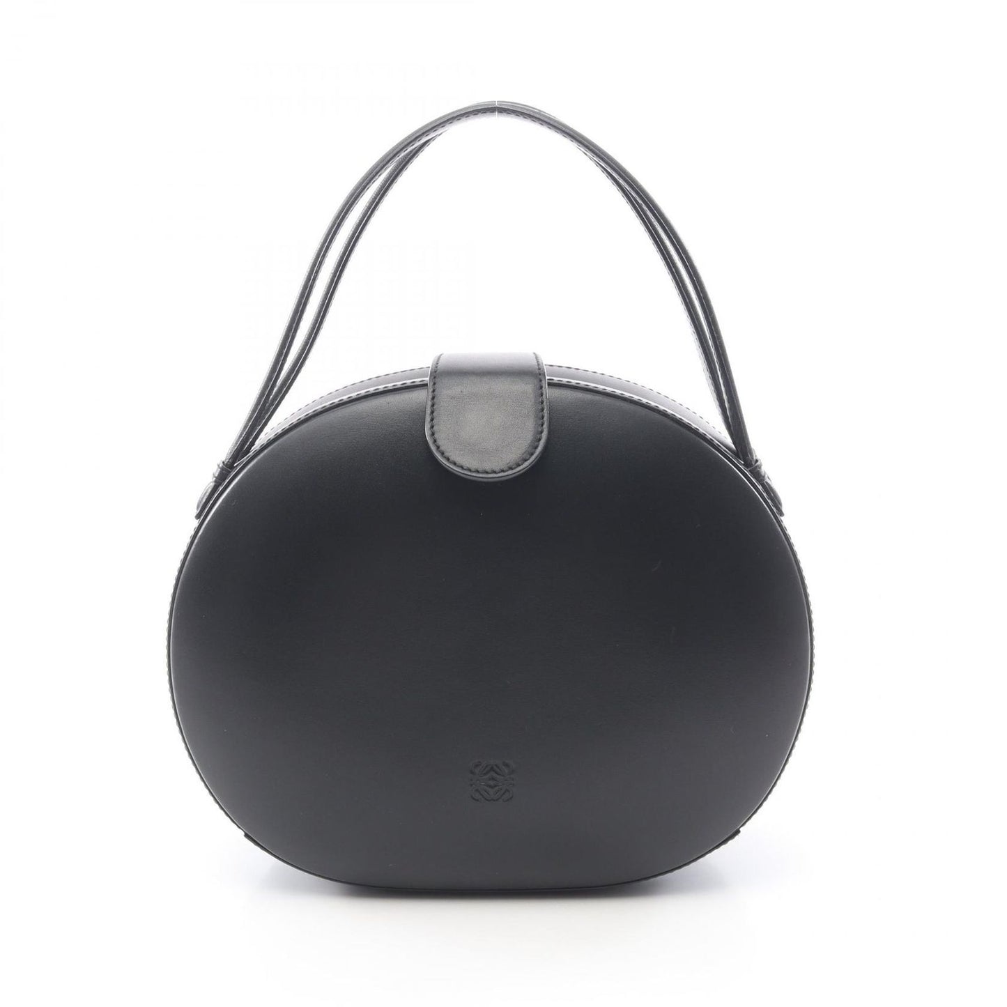 Loewe Handbag Anagram Black Leather Hand
