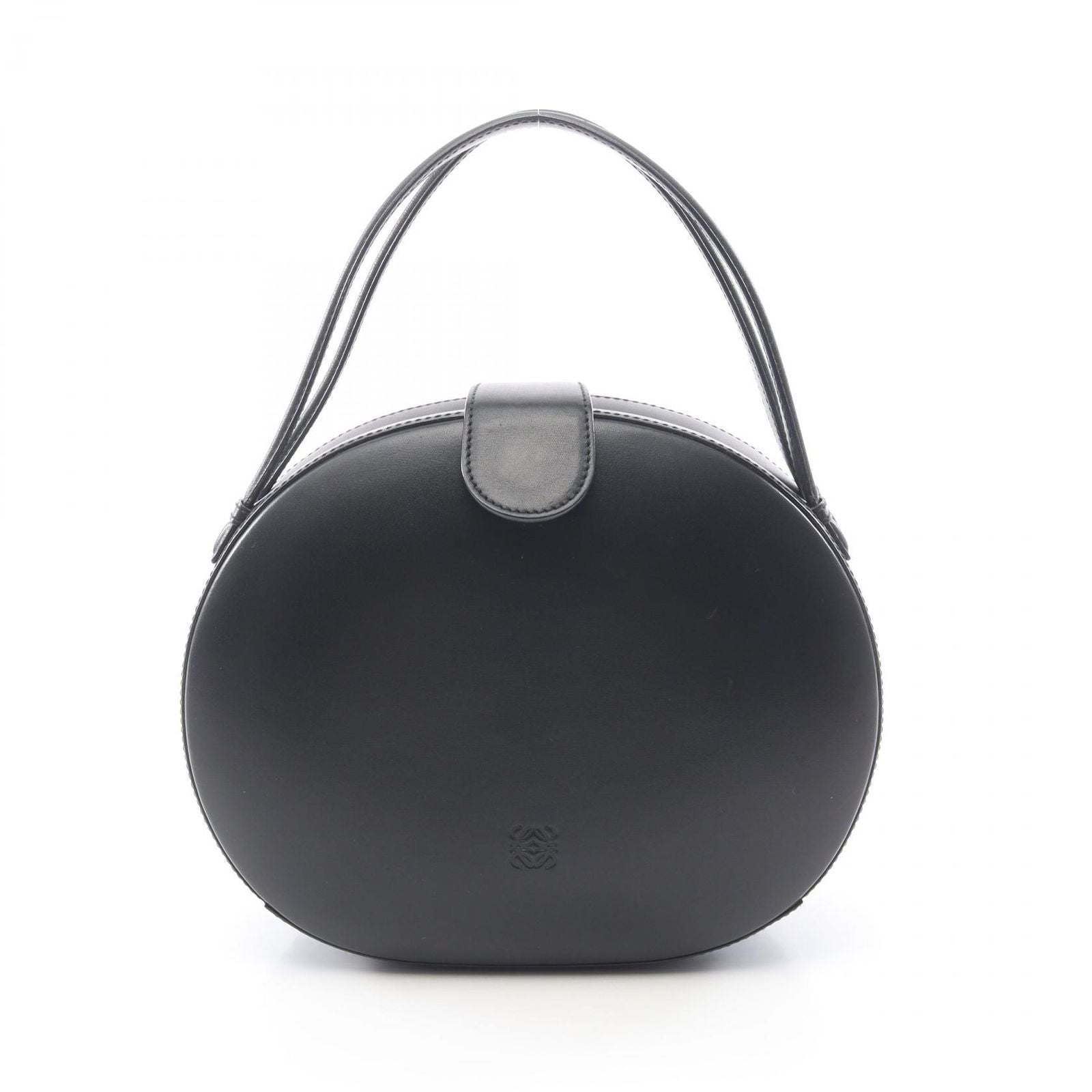 Loewe Handbag Anagram Black Leather Hand