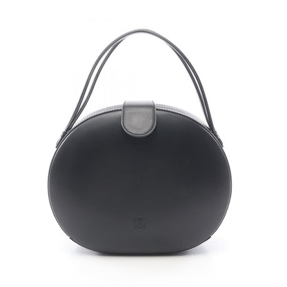 Loewe Handbag Anagram Black Leather Hand