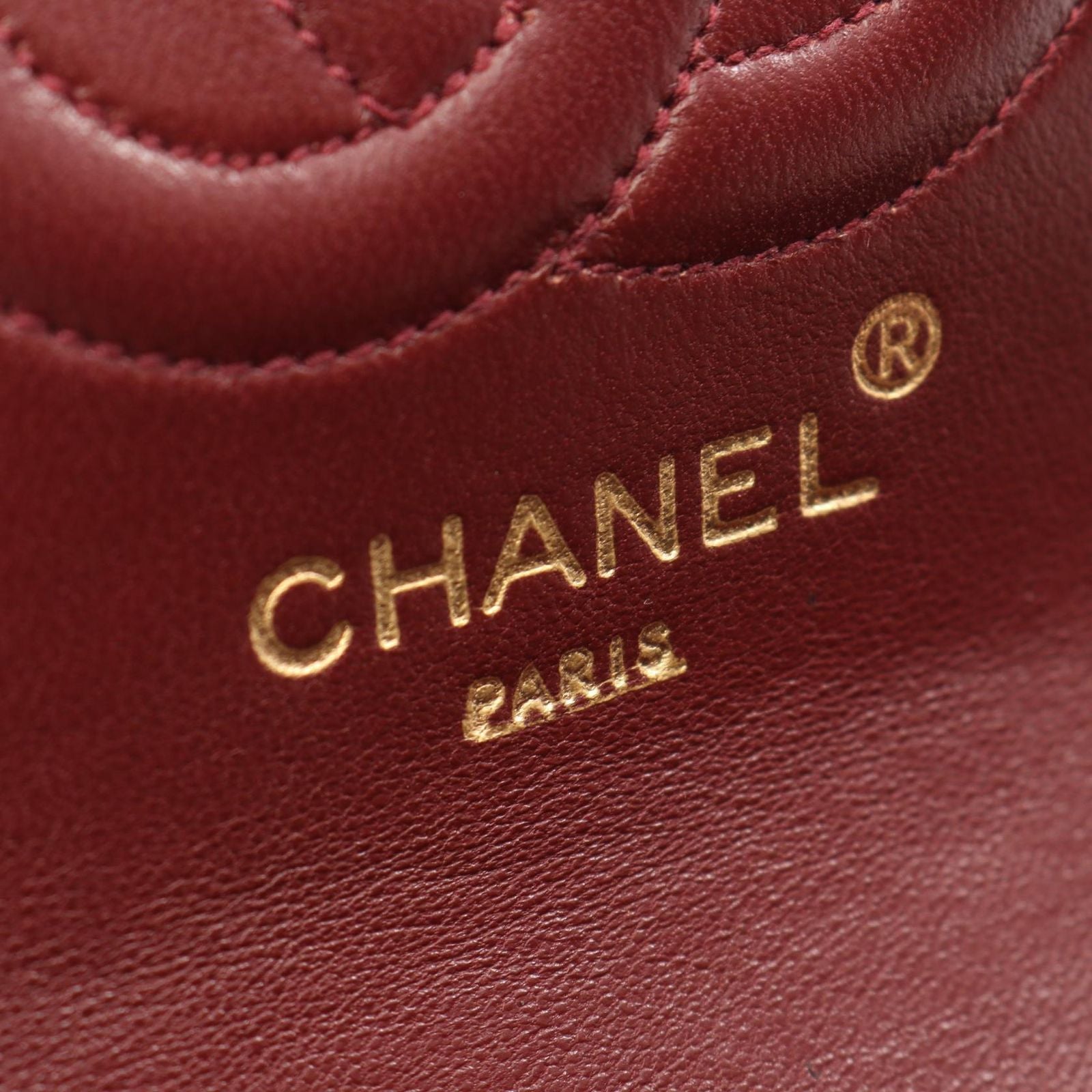 Chanel Shoulder Bag Quilted Vintage Black Lambskin Chain — view 4
