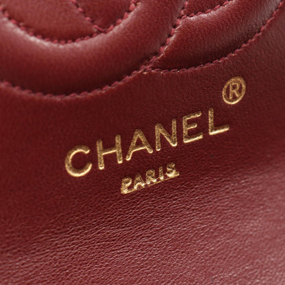 Chanel Shoulder Bag Quilted Vintage Black Lambskin Chain — view 4