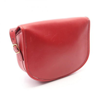 Hermes Shoulder Bag Bardo Golf Rouge Vif Calf — view 2