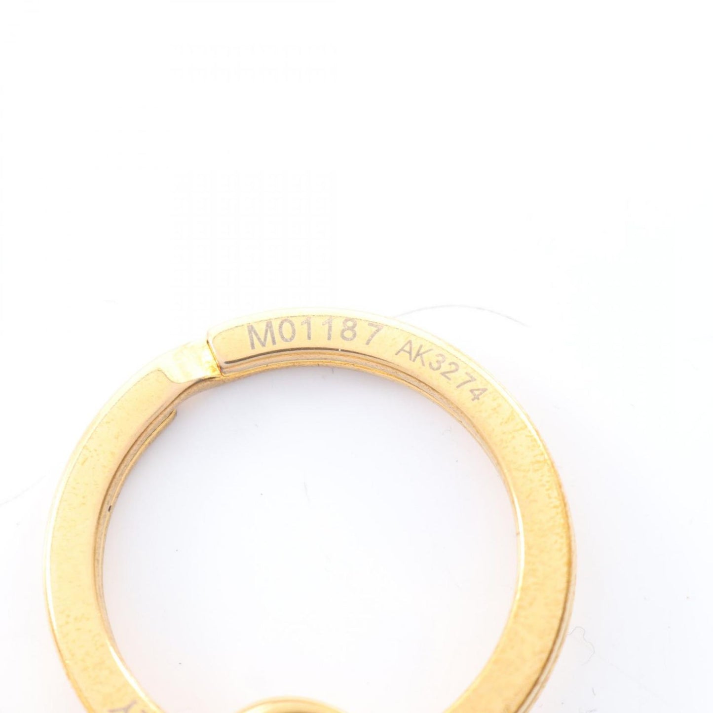 Louis Vuitton Key Holder Spring Street Monogram Gold Pink White — view 4