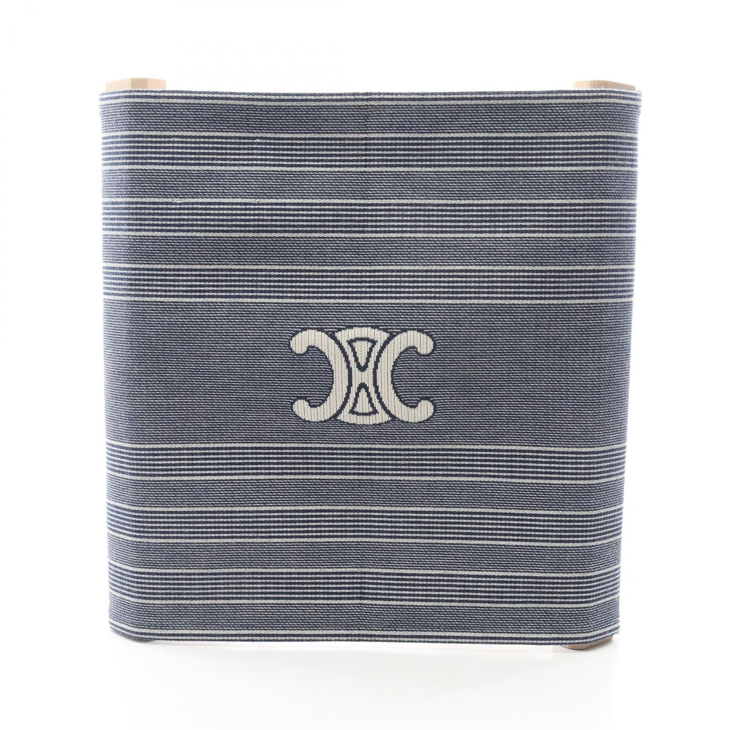 Celine Triomphe Folding Chair Blue Shoulder Bag — view 2