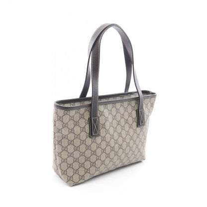 Gucci Tote GG Supreme Beige Canvas Leather — view 2