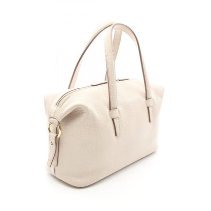 Loewe Tote Ivory Leather Mini Boston — view 2