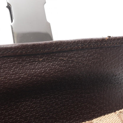 Gucci Waist Bag GG Canvas Beige Dark Brown — view 6