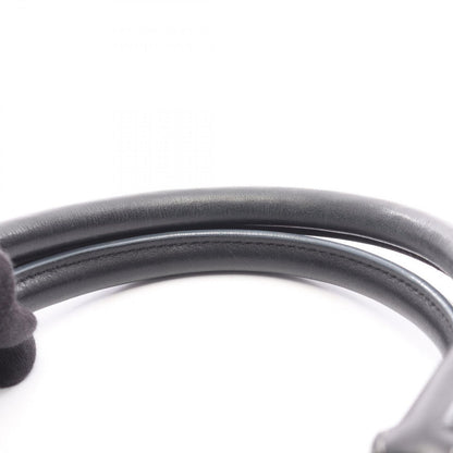 Loewe Handbag Anagram Black Leather Suede — view 6