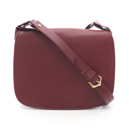 Cartier Shoulder Bag Must Line Bordeaux Leather