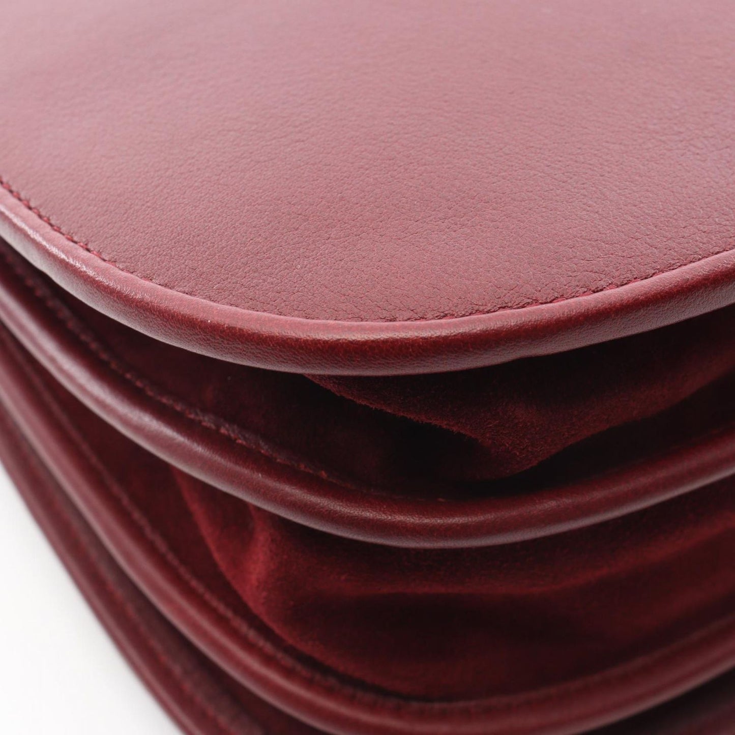 Cartier Shoulder Bag Must Line Bordeaux Leather — view 6