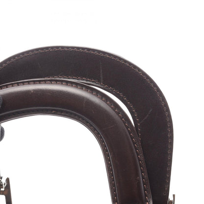 Fendi Tote Zucca Brown Canvas Leather Handbag — view 6