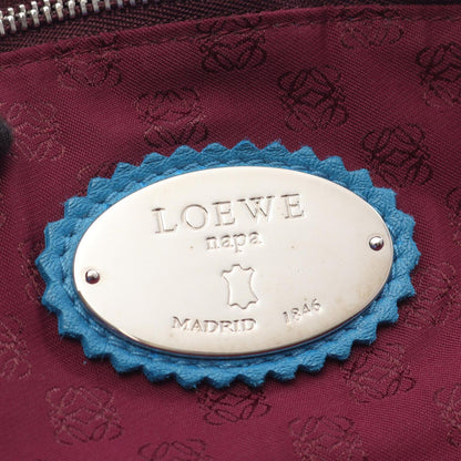Loewe Handbag Nappa Aire Blue Leather — view 4