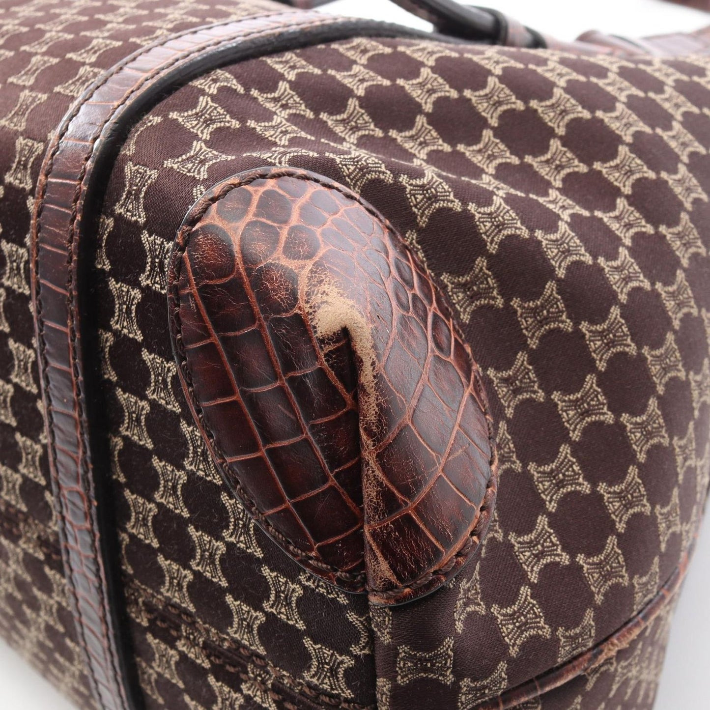 Celine Tote Macadam Croco — view 6
