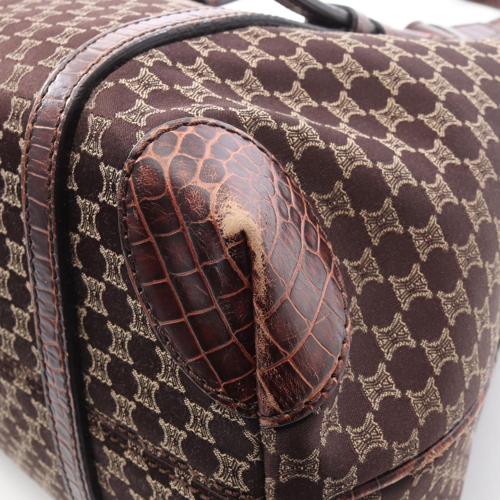 Celine Tote Macadam Croco — view 6
