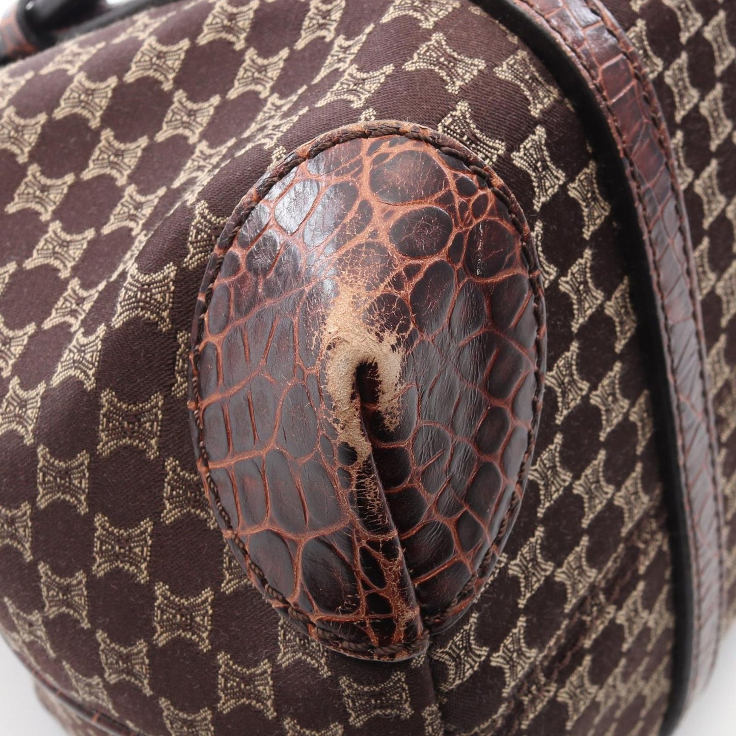Celine Tote Macadam Croco — view 7