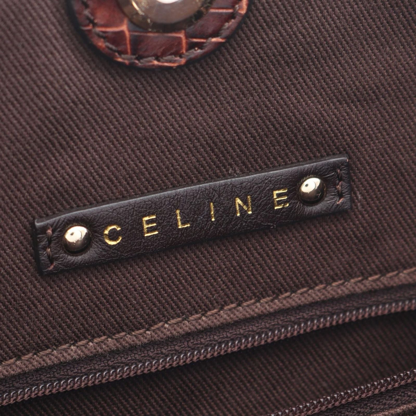 Celine Tote Macadam Croco — view 4