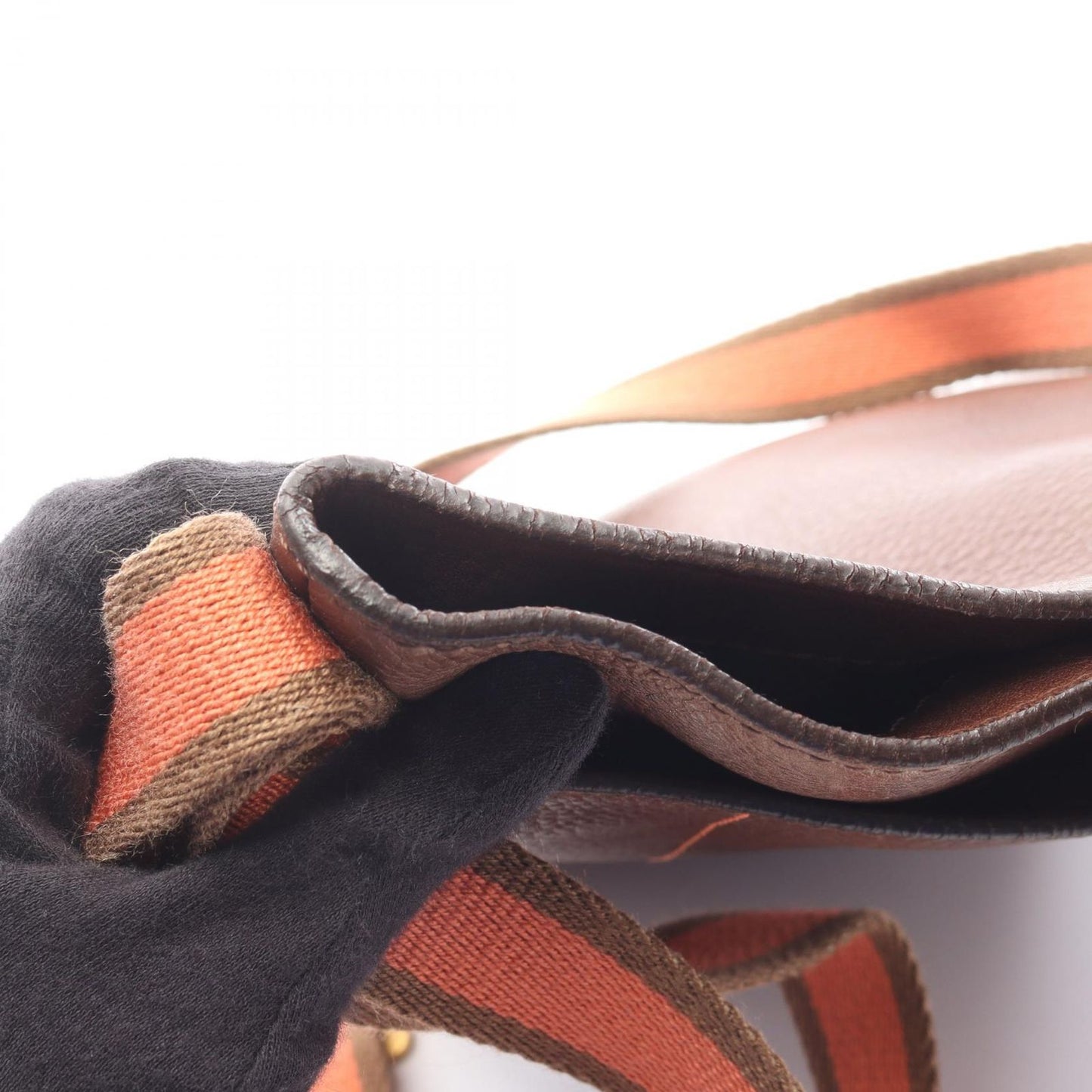 Loewe Shoulder Bag Brown Leather — view 5