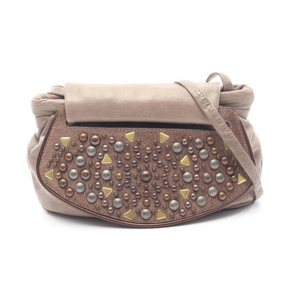 Loewe Shoulder Bag Bijuu Brown Leather