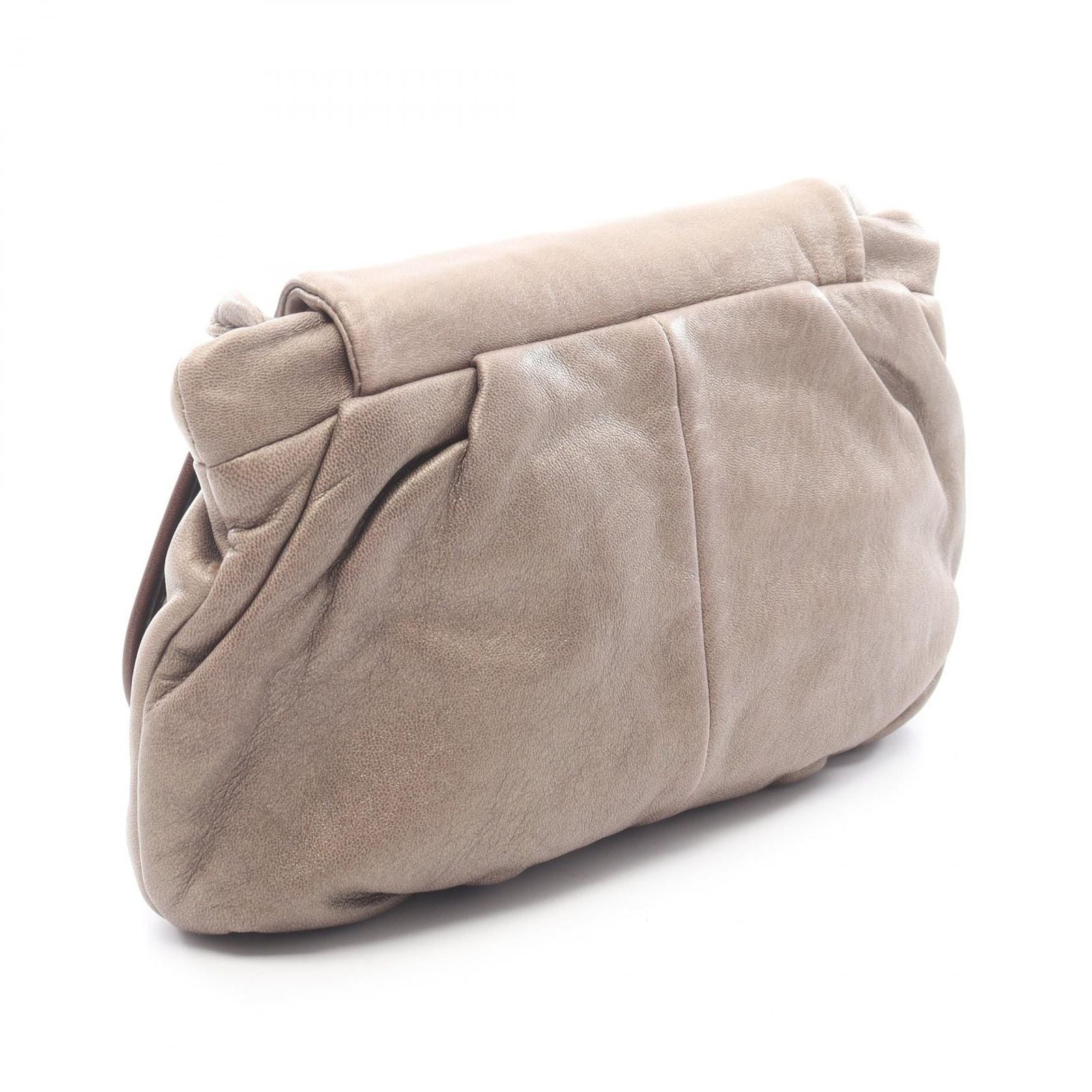 Loewe Shoulder Bag Bijuu Brown Leather — view 2