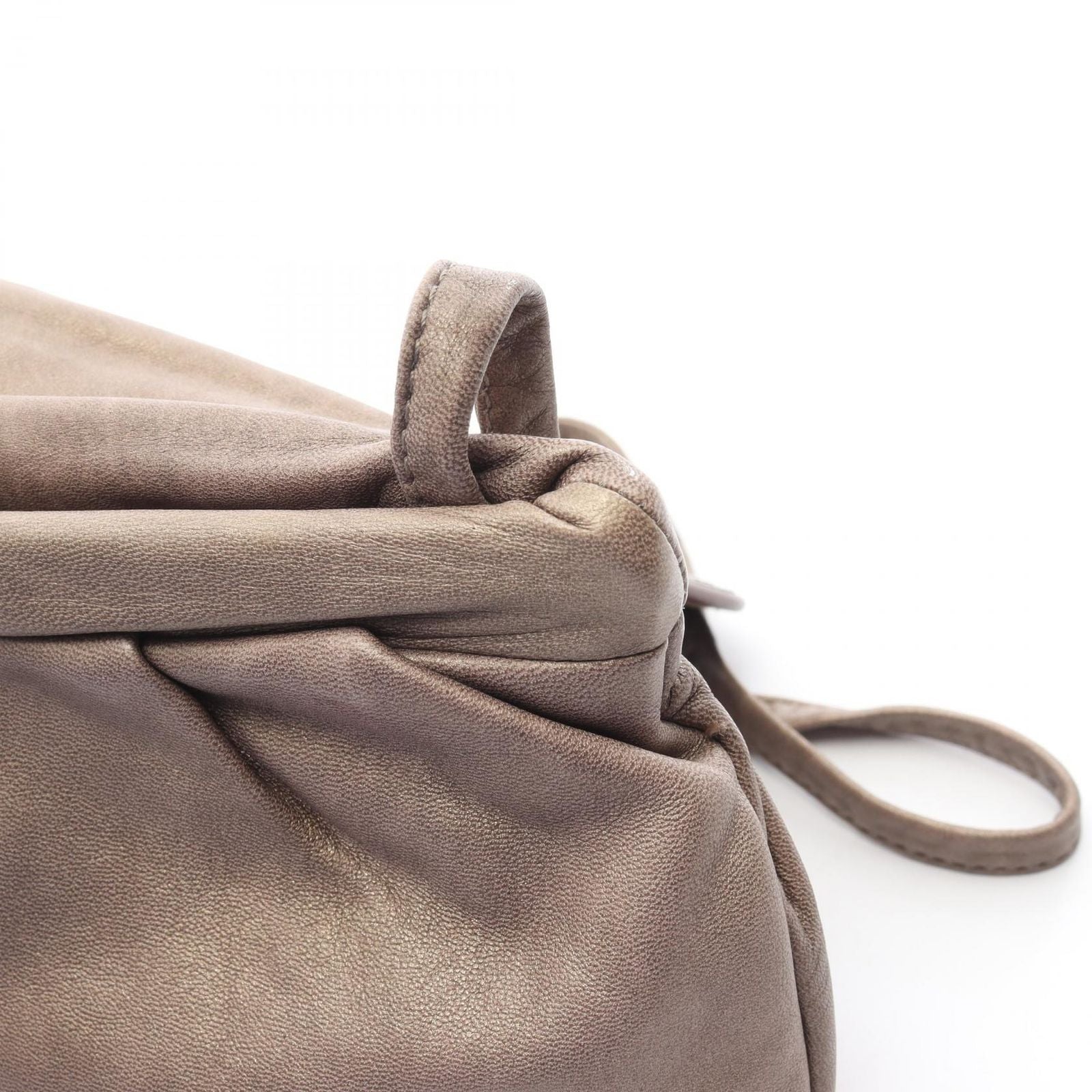 Loewe Shoulder Bag Bijuu Brown Leather — view 5