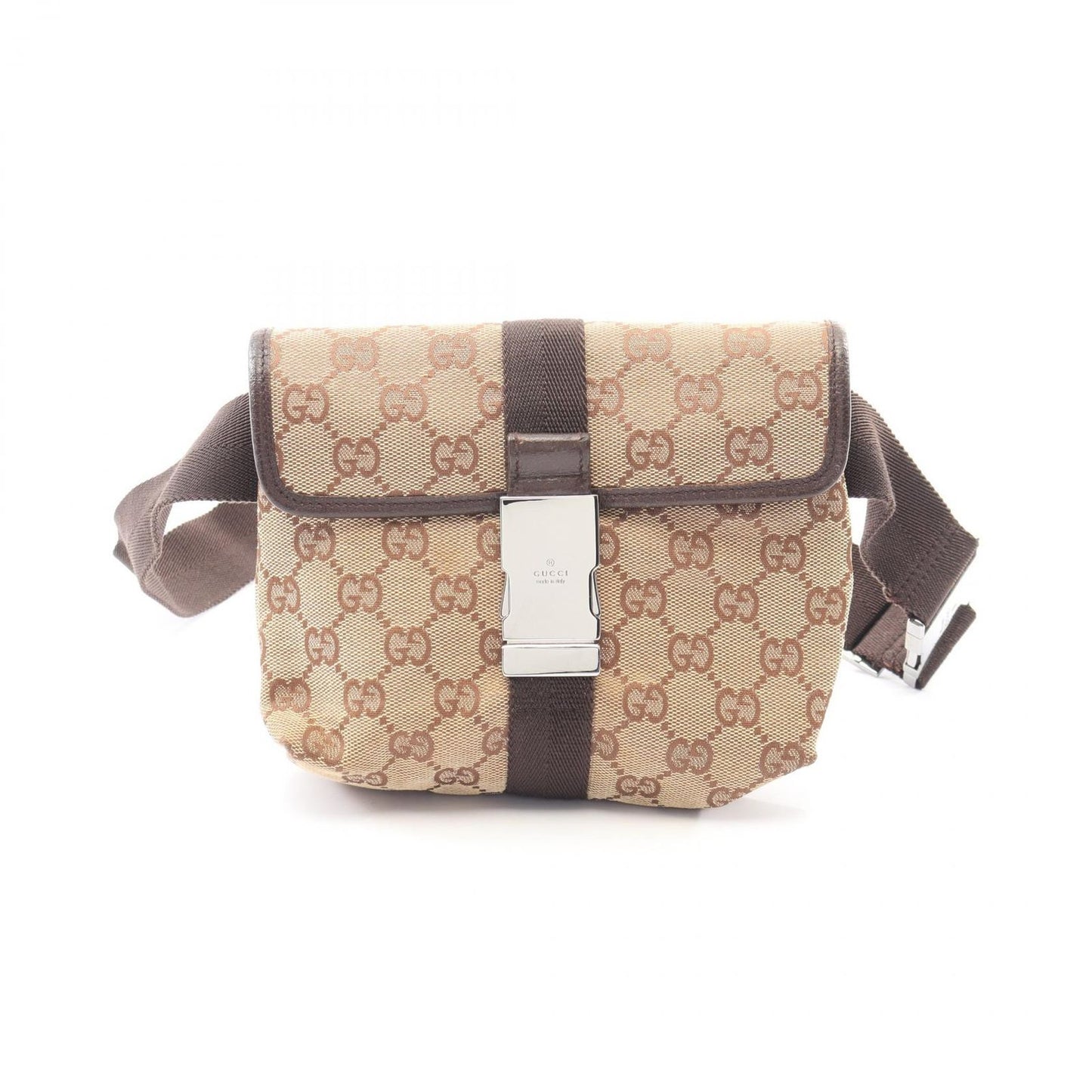 Gucci Waist Bag GG Canvas Beige