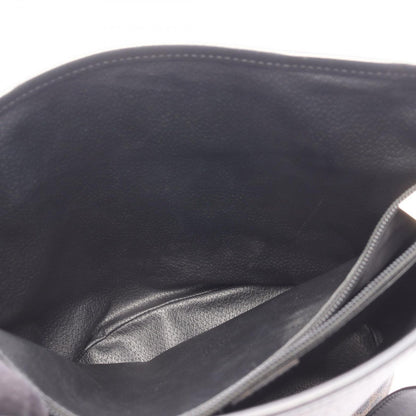 Celine Tote Macadam Brown Black Canvas Leather — view 6