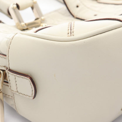 Gucci Handbag Horsebit Ivory Leather — view 5