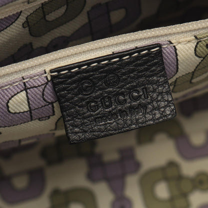 Gucci Shoulder Bag GG Pattern Black Nylon Leather — view 4