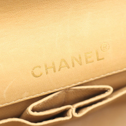 Chanel Shoulder Bag Choco Bar East Waist Beige Lambskin Chain — view 4