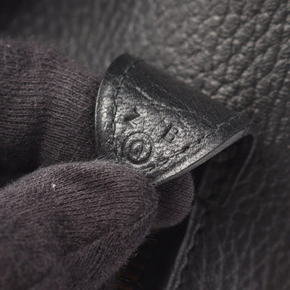 Hermes Boston Bag Victoria 43 Black Natural Leather — view 5