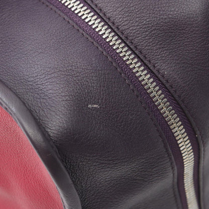 Loewe Handbag Amazona 36 Rose Dark Purple Leather — view 6