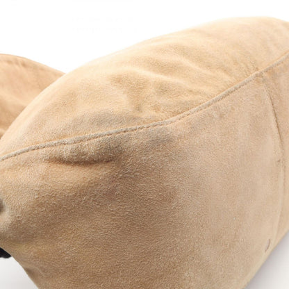 Fendi Shoulder Bag Mamma Bucket Brown Suede Leather — view 8