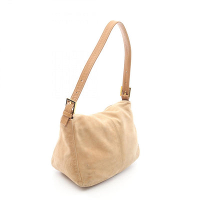 Fendi Shoulder Bag Mamma Bucket Brown Suede Leather — view 2
