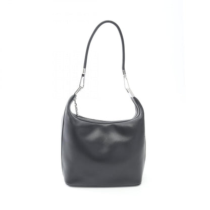 Gucci Shoulder Bag Black Leather