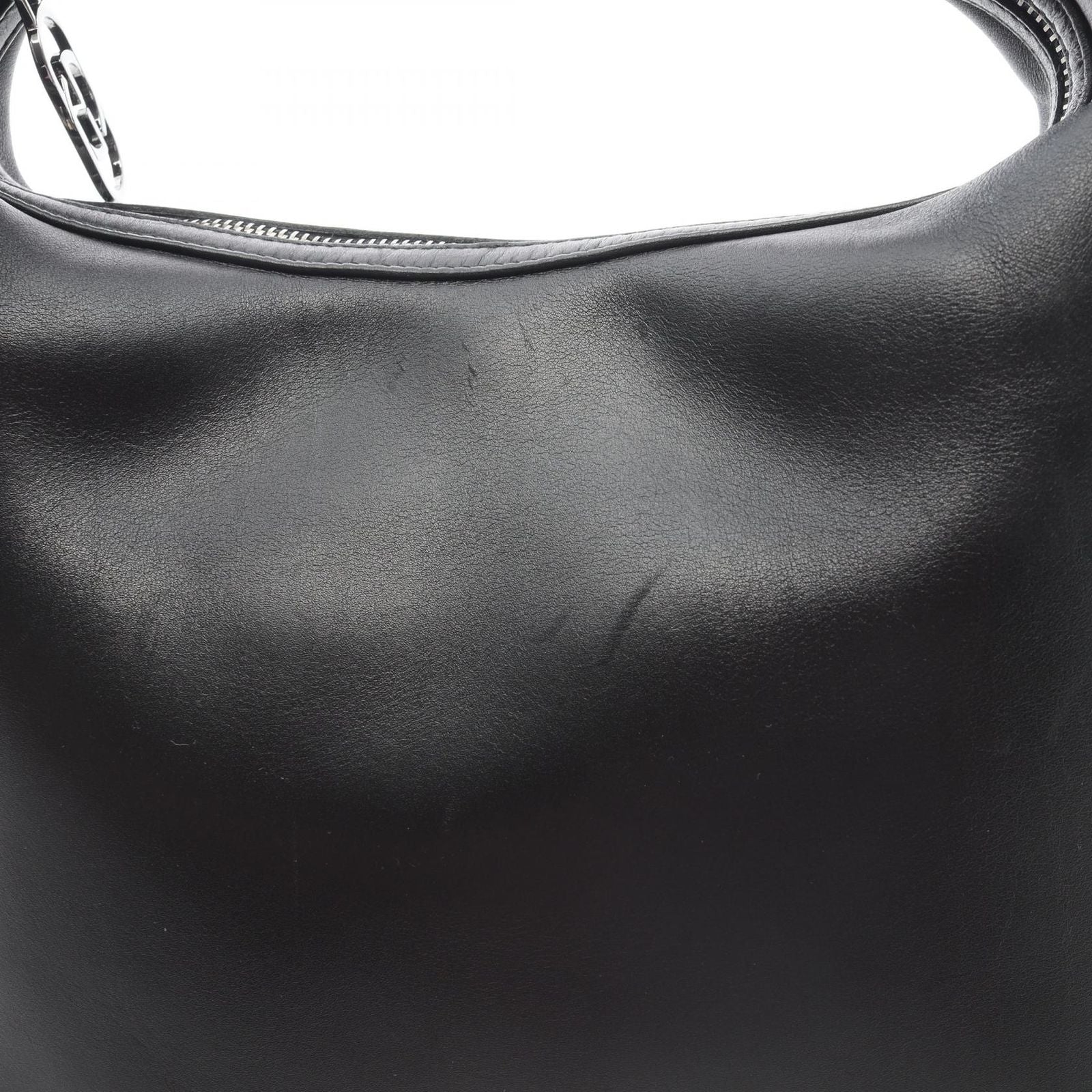 Gucci Shoulder Bag Black Leather — view 8