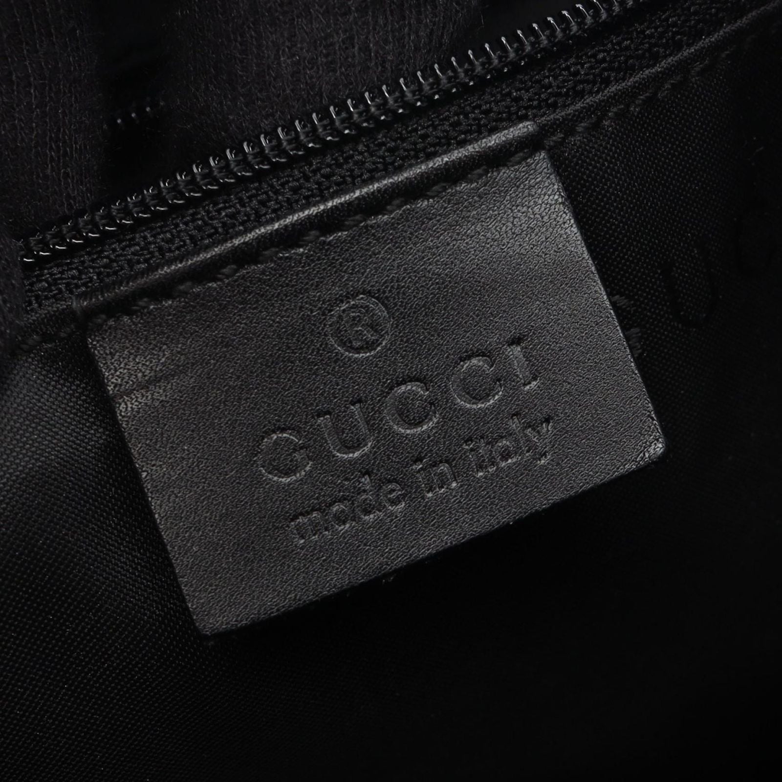 Gucci Shoulder Bag Black Leather — view 4