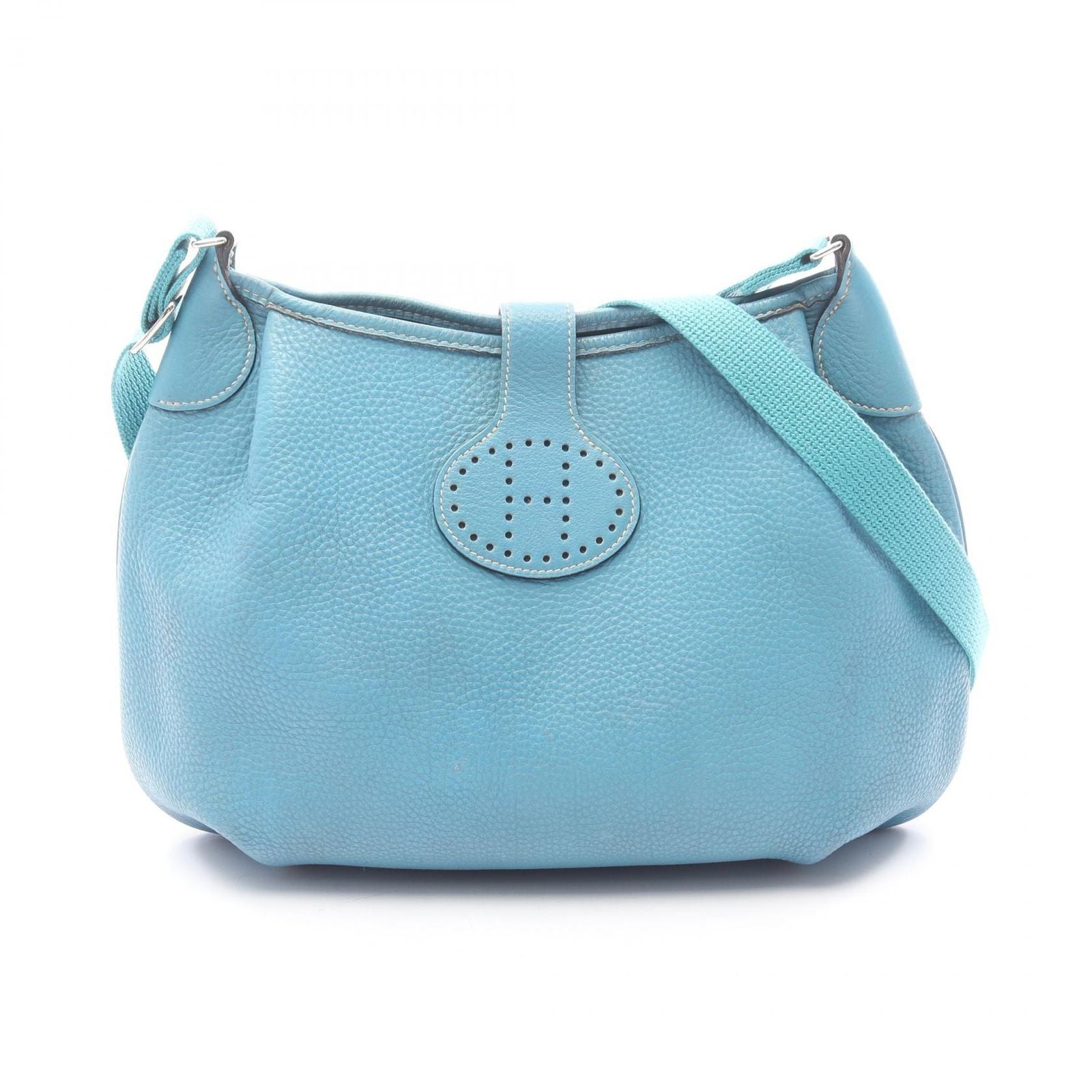 Hermes Shoulder Bag Rodeodu Blue Jean