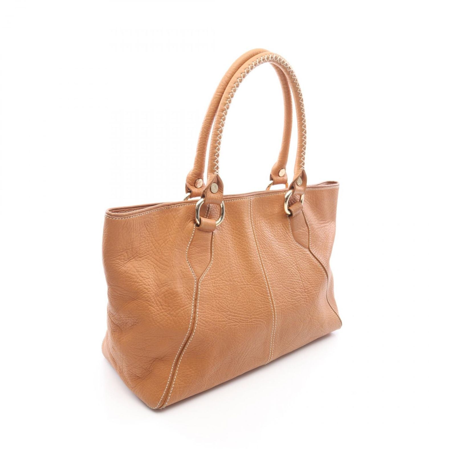 Celine Tote Brown Leather — view 2