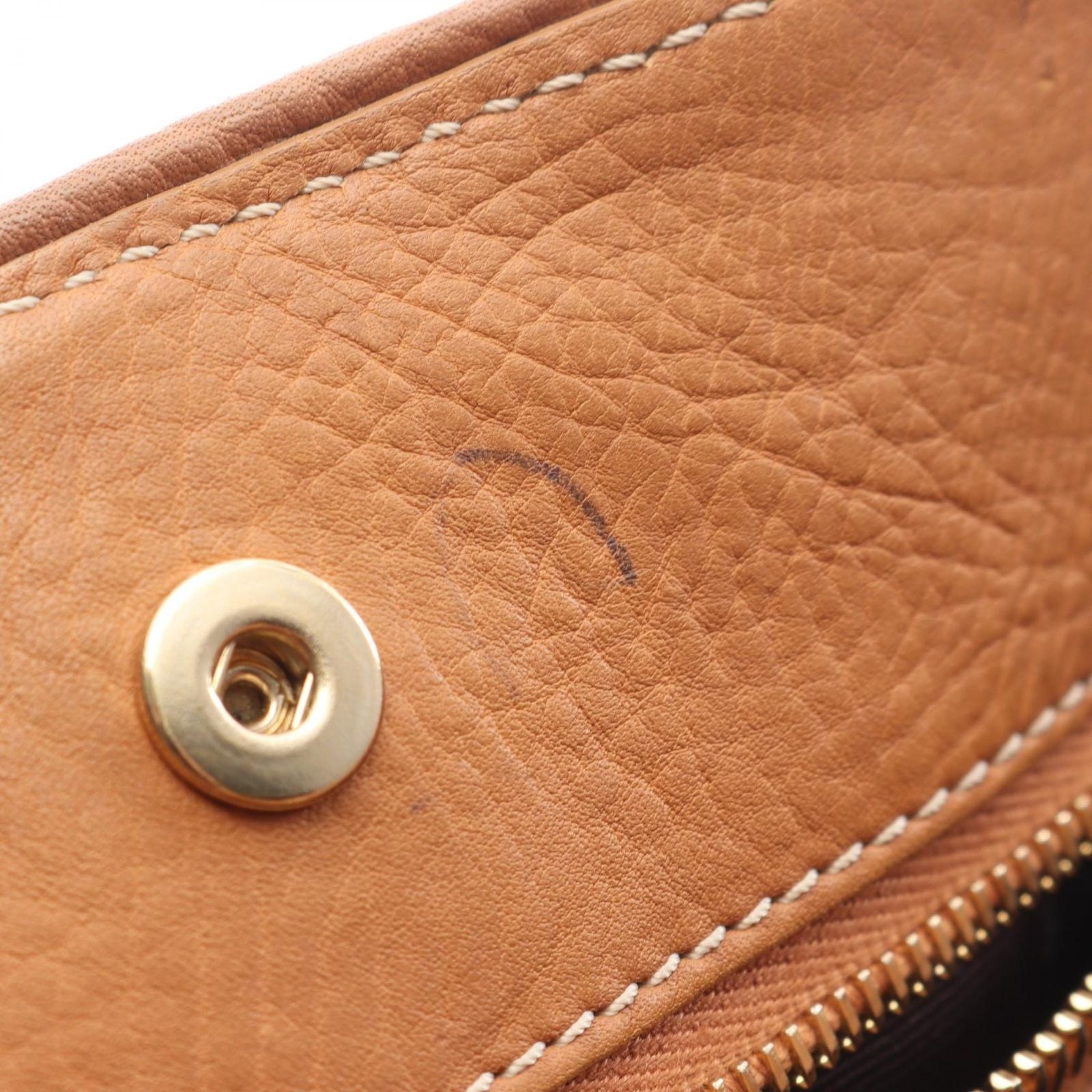 Celine Tote Brown Leather — view 9