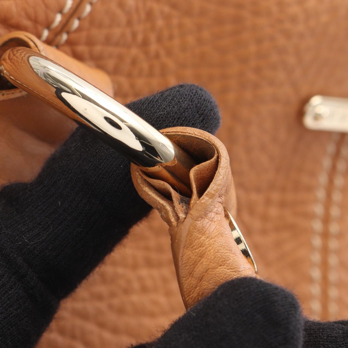 Celine Tote Brown Leather — view 7