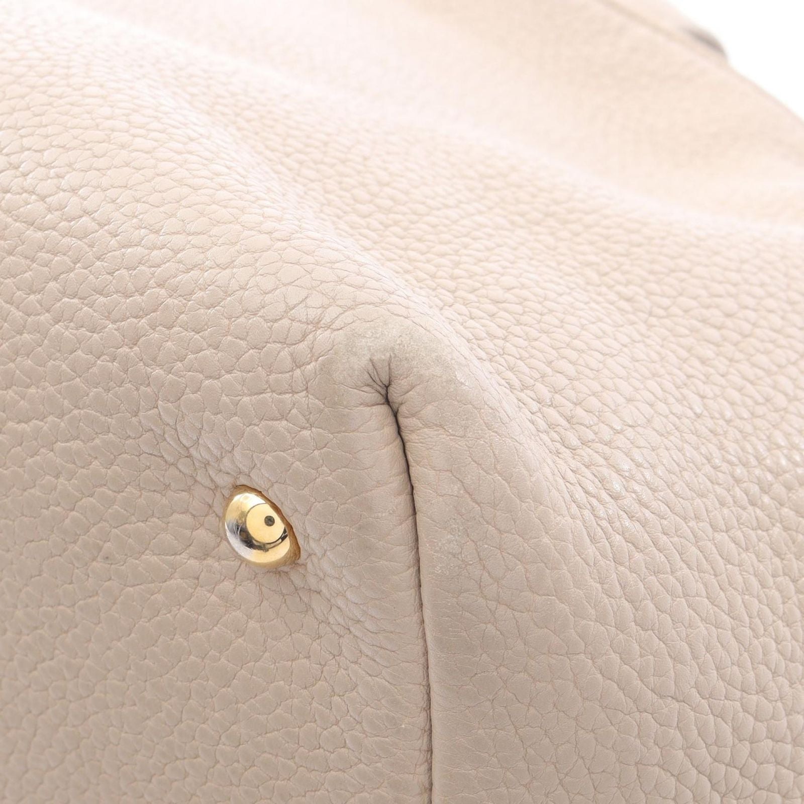 Loewe Handbag Karie Beige Leather Hand — view 6