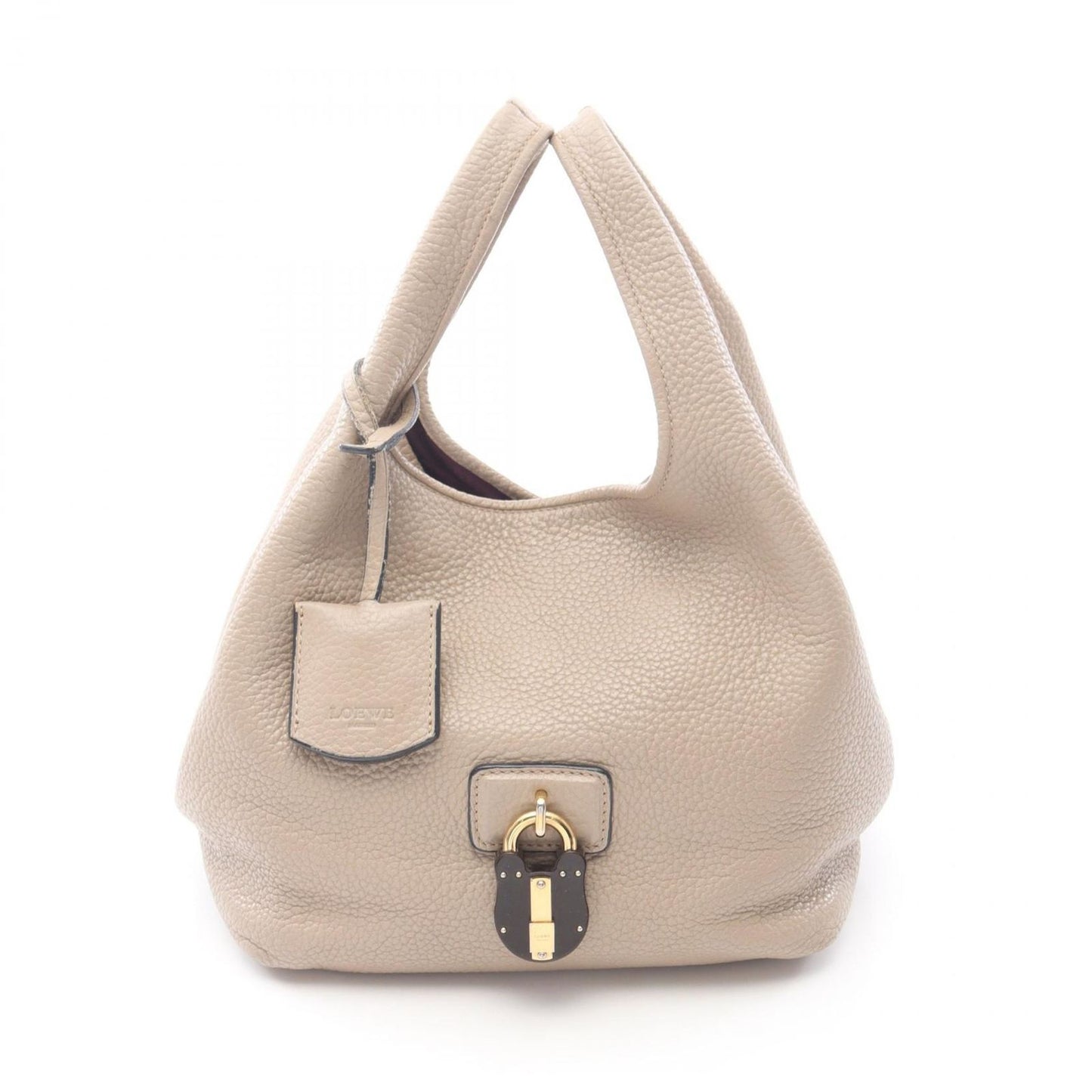 Loewe Handbag Karie Beige Leather Hand