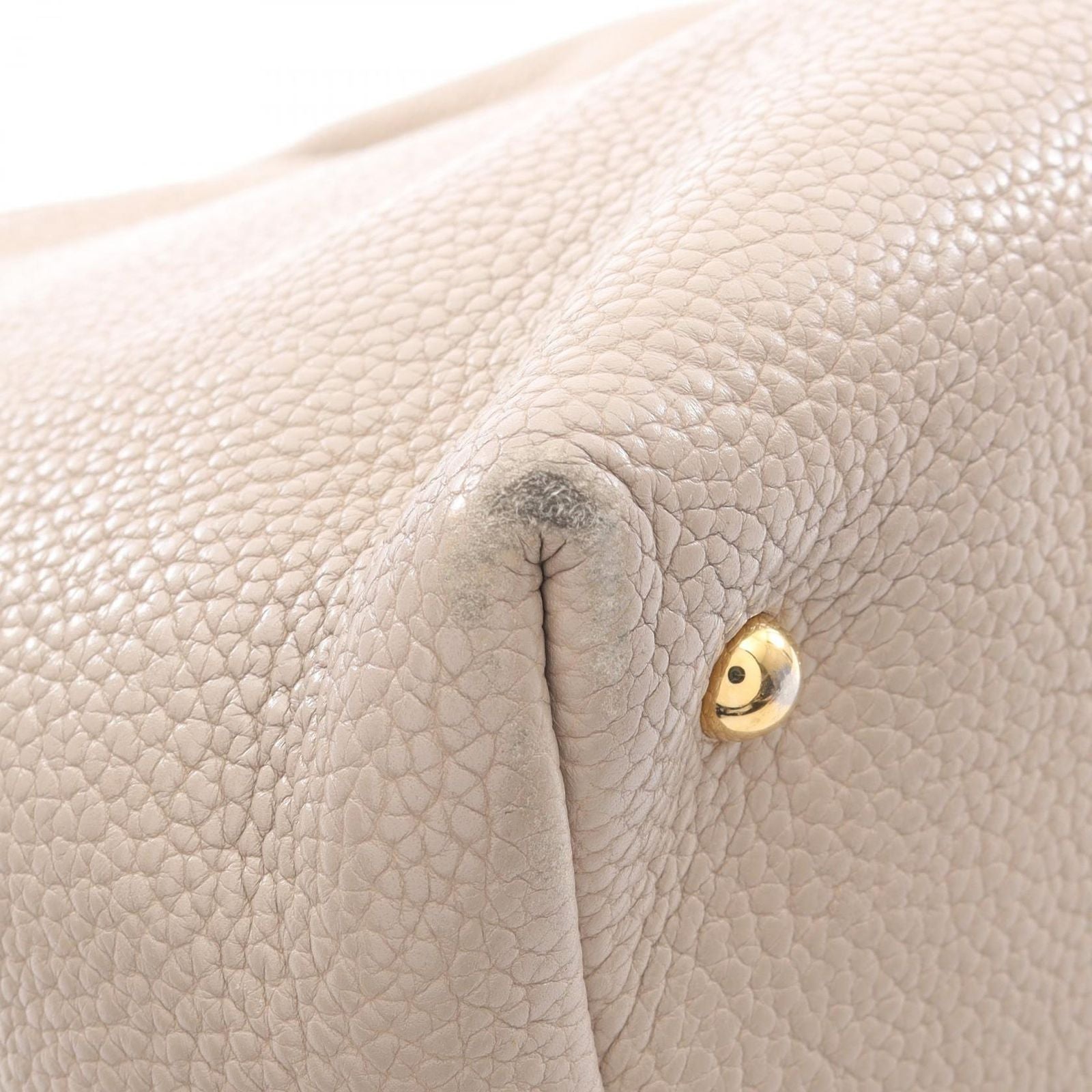 Loewe Handbag Karie Beige Leather Hand — view 5