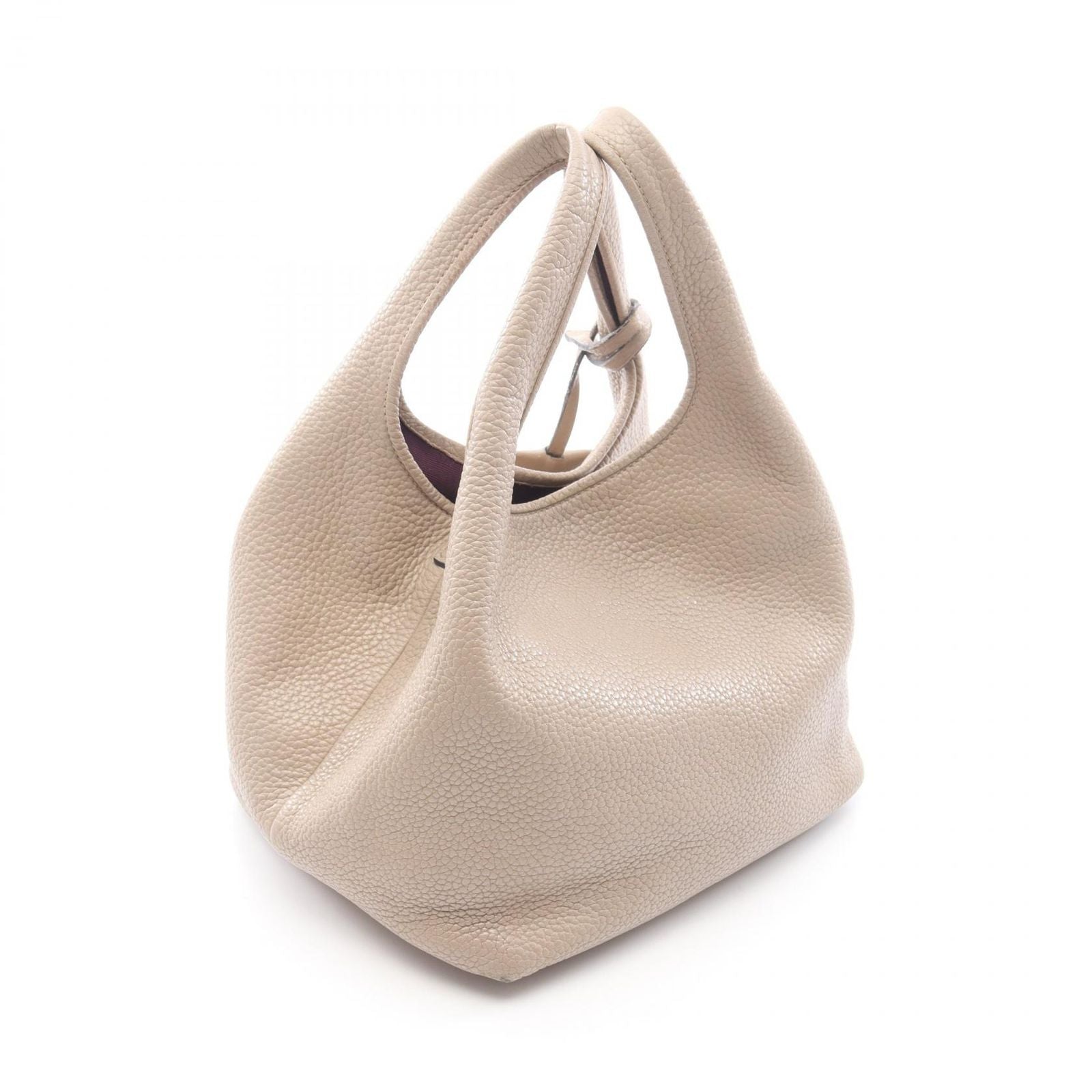 Loewe Handbag Karie Beige Leather Hand — view 2